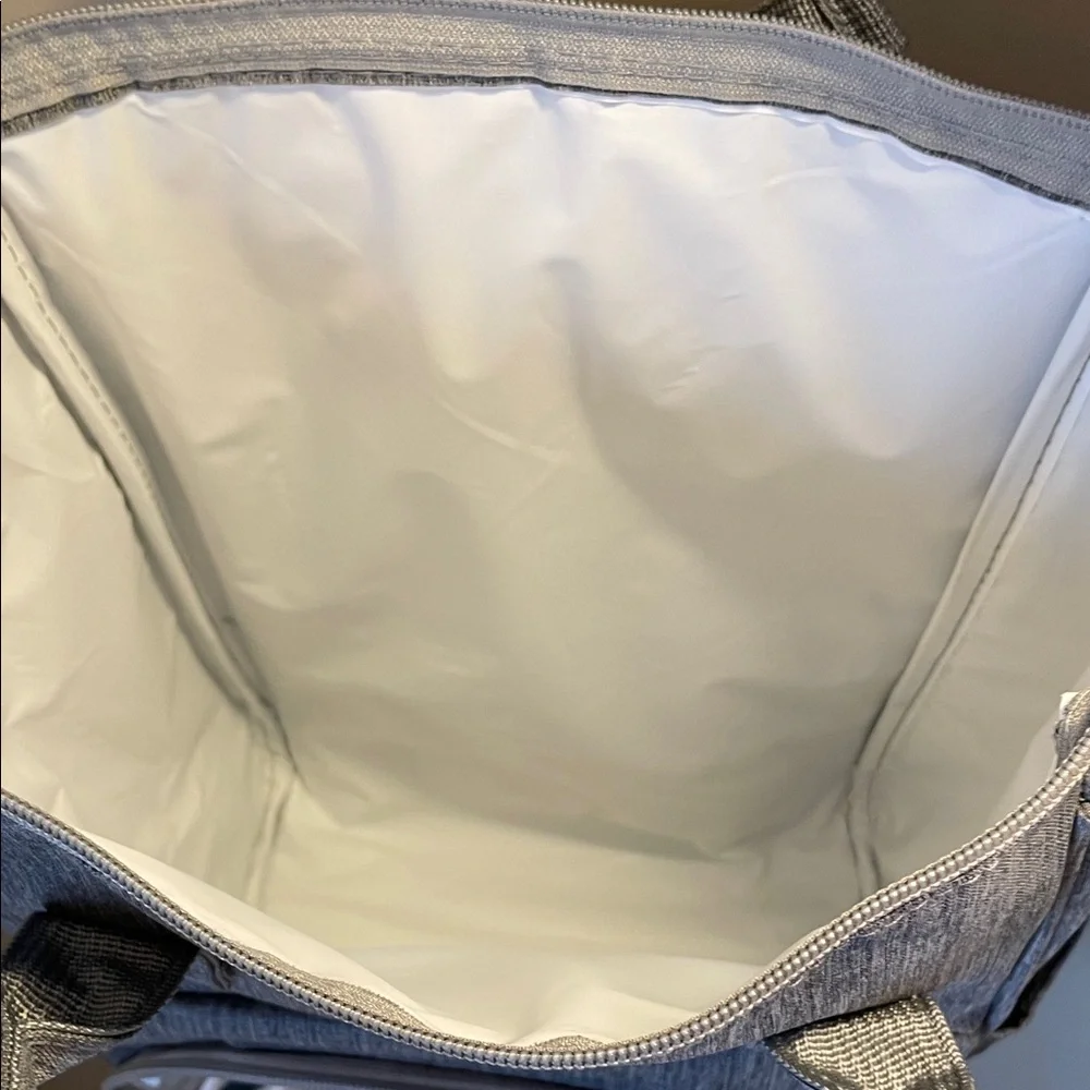 Insulated Gray Baby Backpack